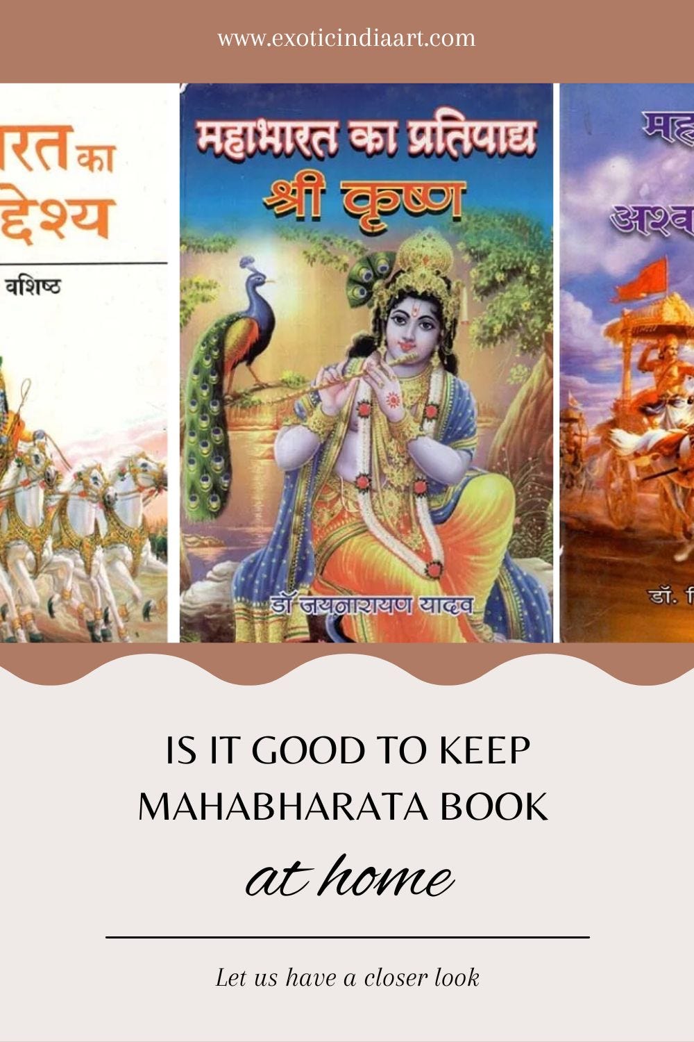 Is It Good To Keep Mahabharata Book At Home? Exotic India Medium