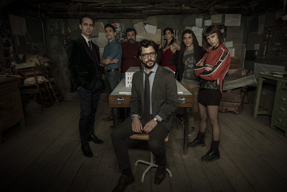 ‘La casa de papel’ arranca con brío el mayor atraco de la historia | by