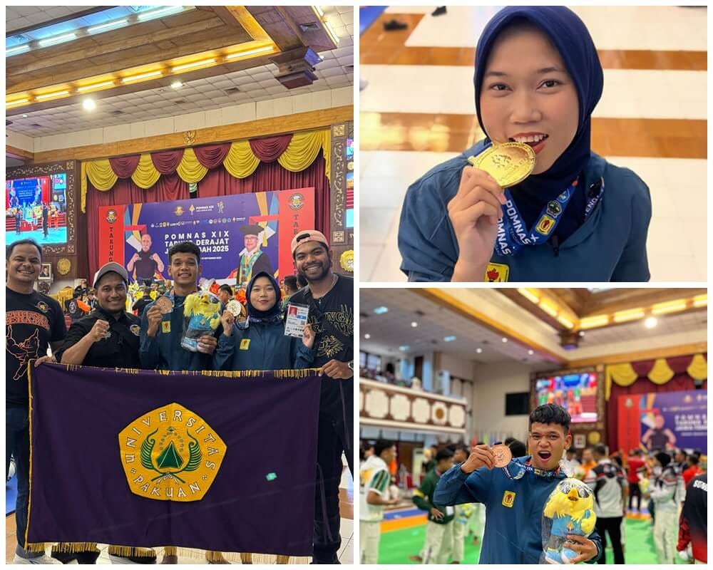 UKM Tarung Derajat Universitas Pakuan Raih Prestasi di Kejuaraan POMNAS XIX