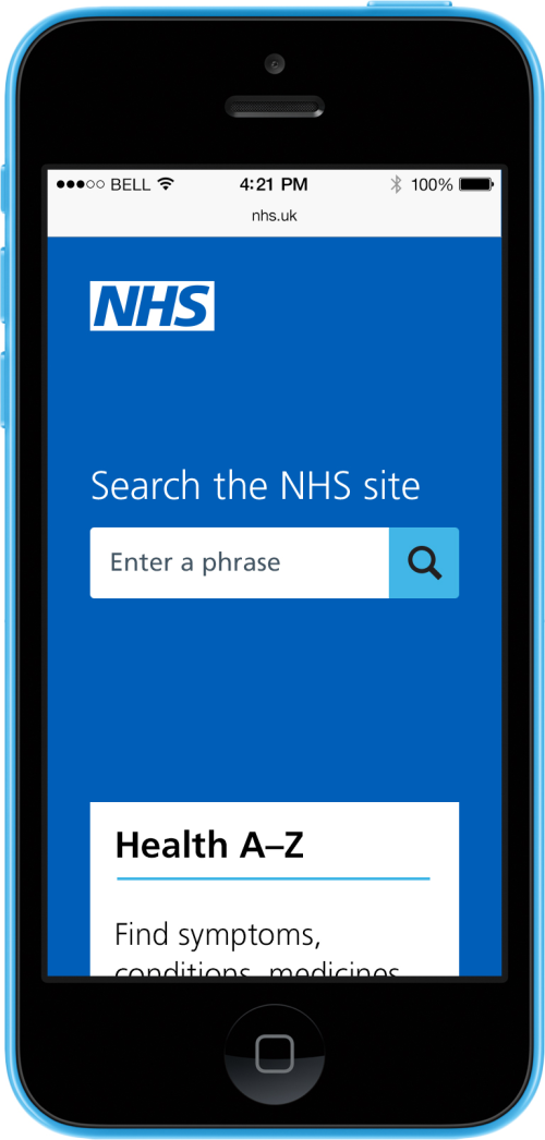 A short(ish) history of the NHS design system, Part 2: 2017 — a website  redesign, and an app | by Dean Vipond | Medium