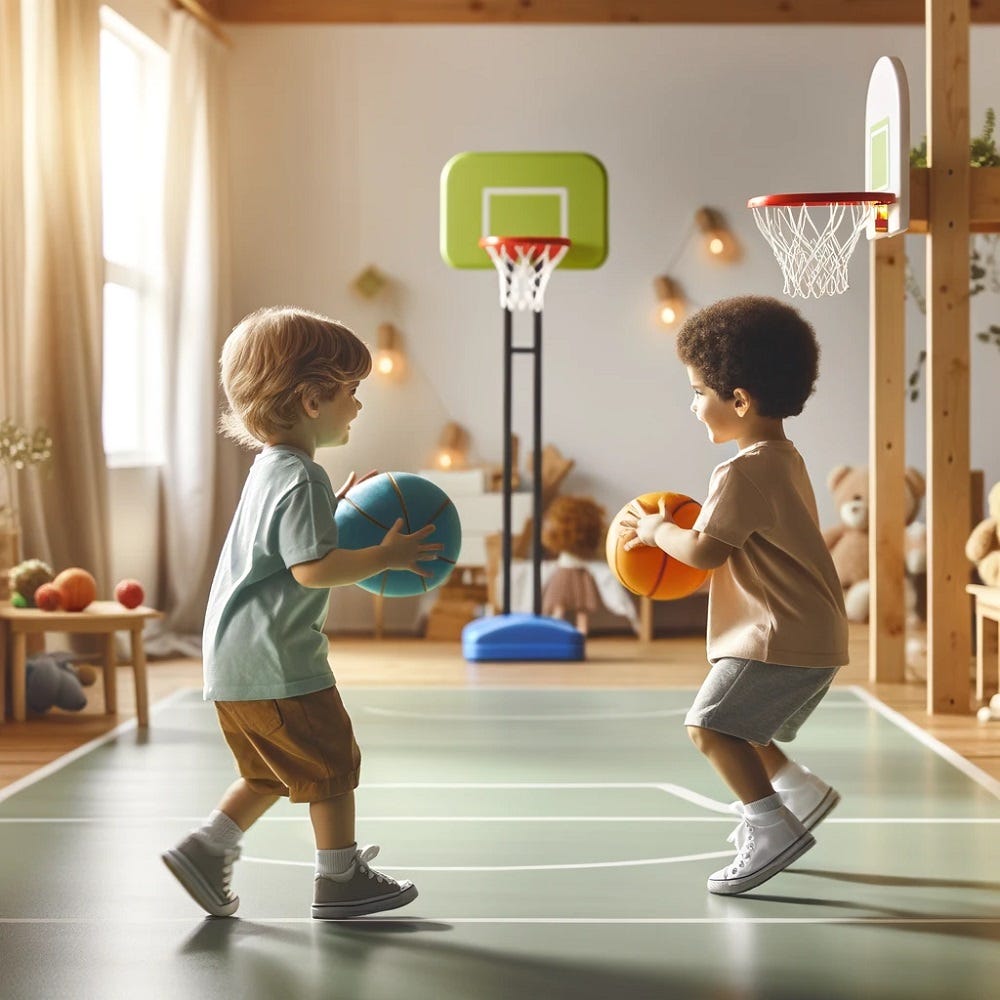 MKOBAT Silent Basketball 29.5 Size 7 High Density Soft India