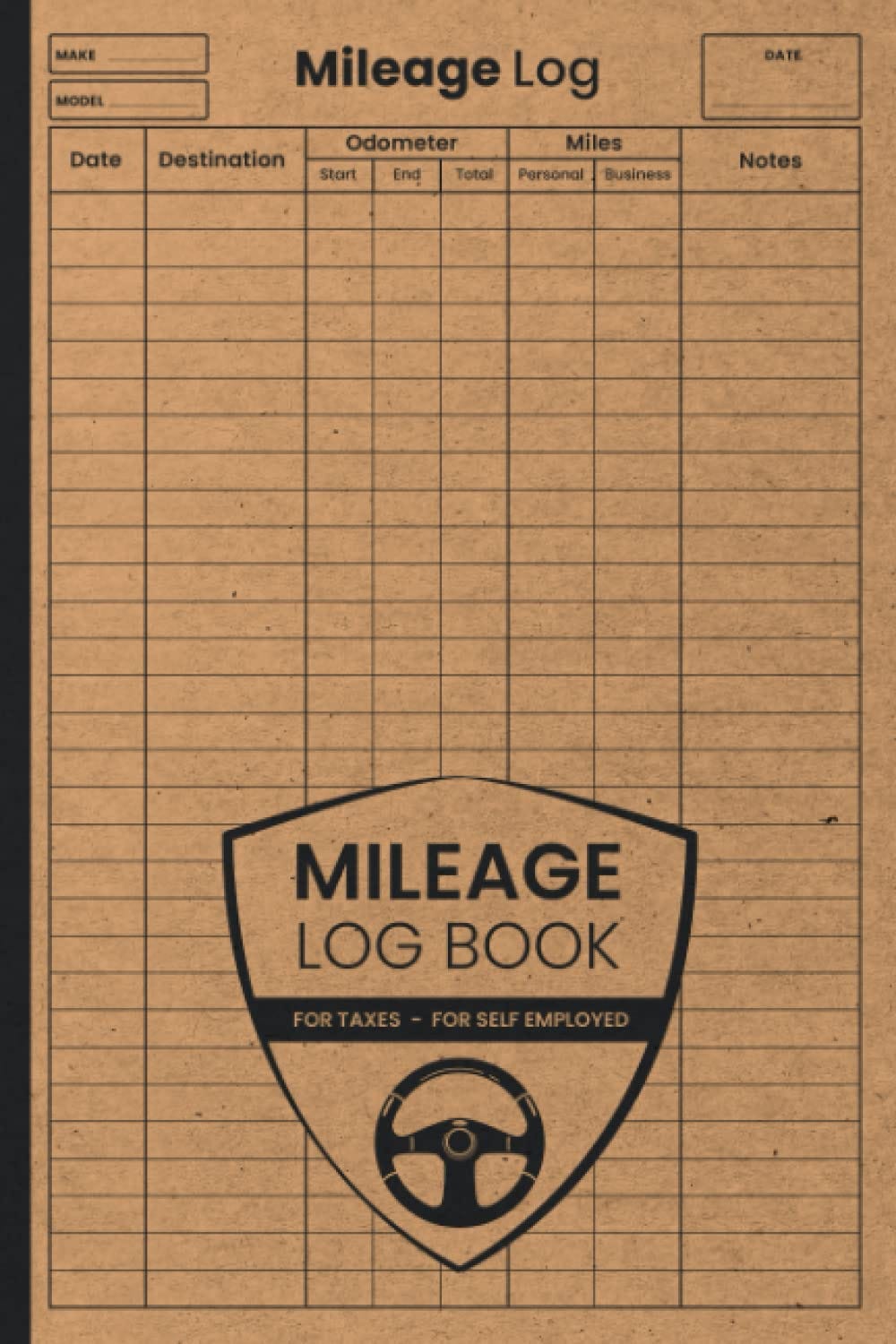 [BOOK]Mileage Log Book for Taxes for Self Employed Mileage Tracker