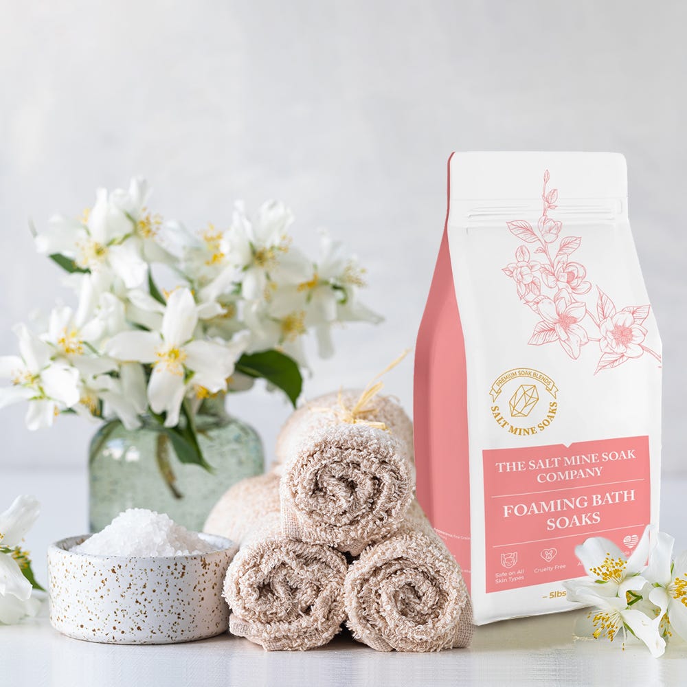 Salt Mine Soaks Products — The Midwest Sea Salt Company Midwest Sea