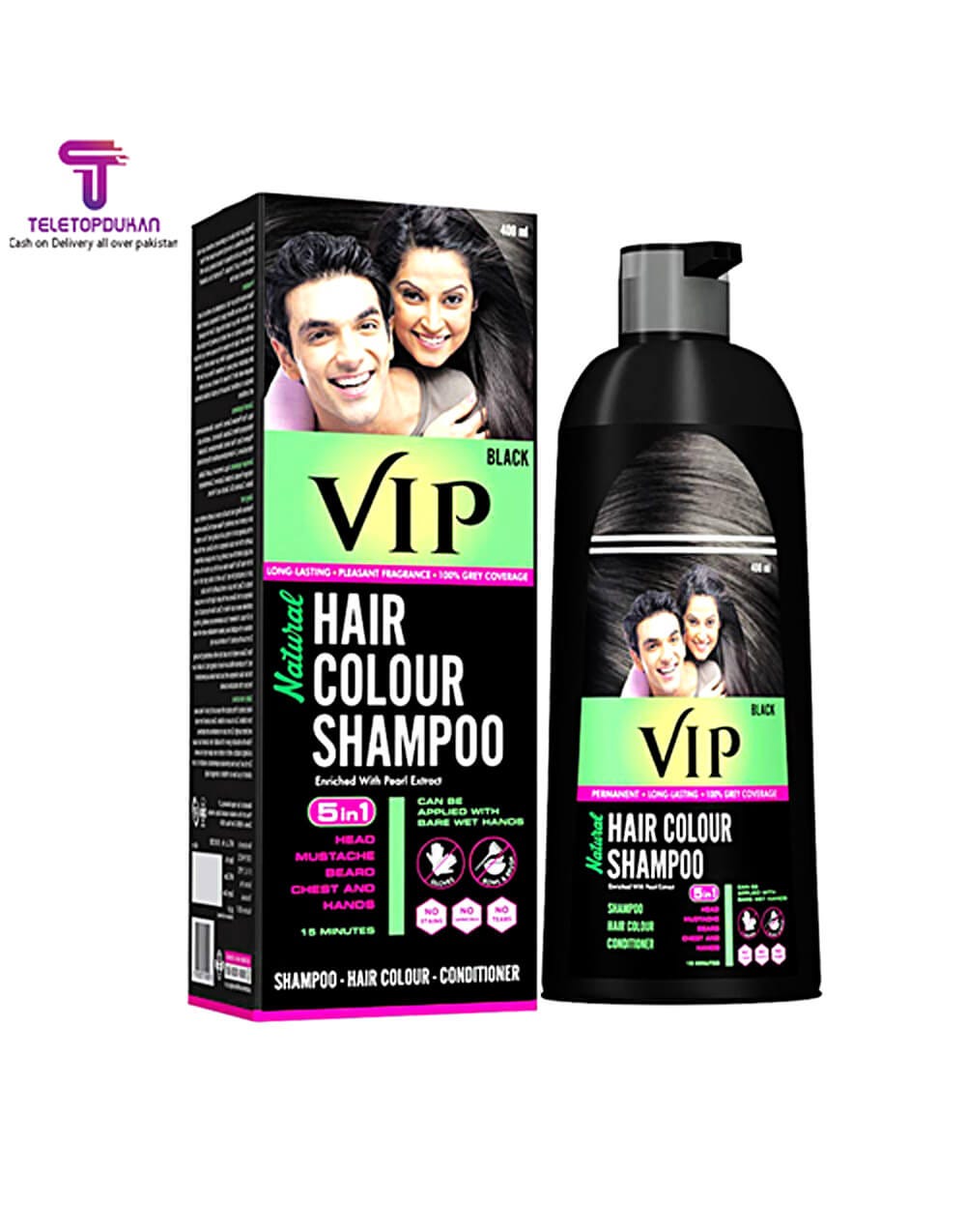 Vip Hair Colour Shampoo in Pakistan Lahore Karachi Islamabad by