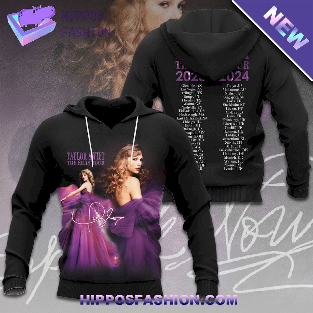 Taylor Swift The Eras Tour World 2023 2024 Hoodie 3D | by