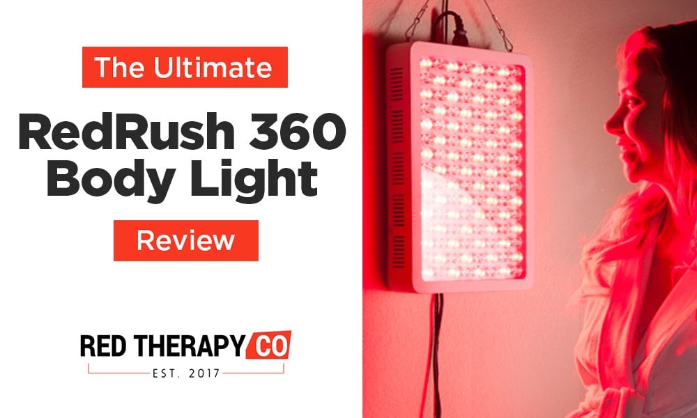 Definitive Red Rush 360 Review. The RedRush 360 is a red light therapy