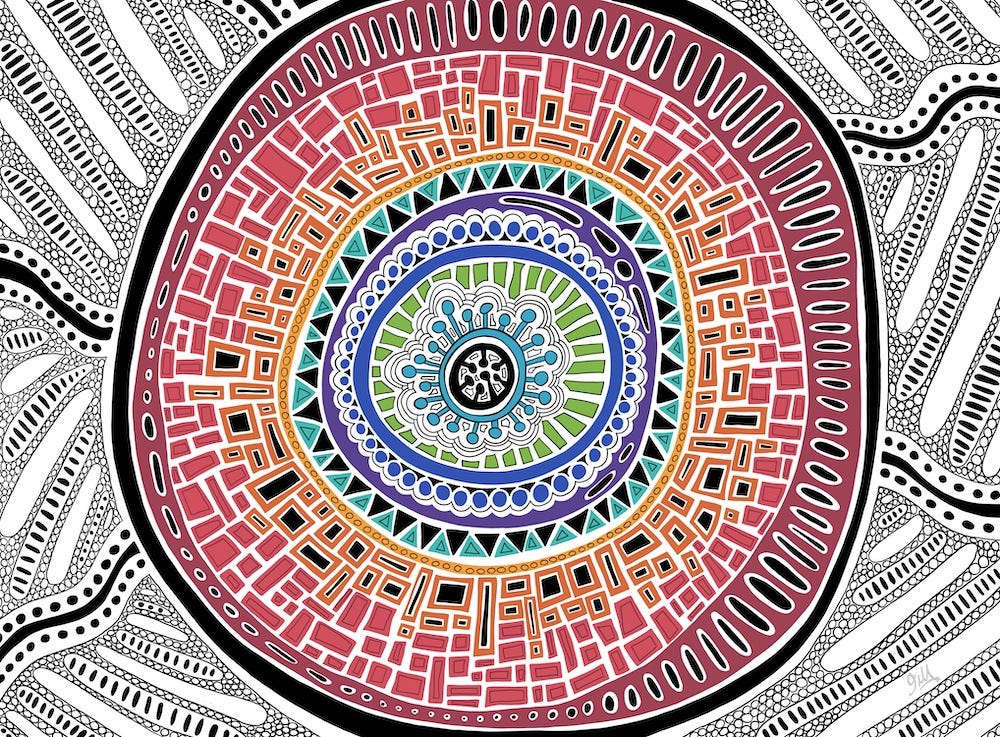 Learning About Mandalas. Not to be mistaken with Mandela, as in…, by  Jillian Amatt - Artistic Voyages, Share Your Creativity