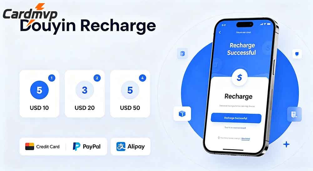 How to Recharge Douyin (Chinese TikTok) Diamonds via PayPal