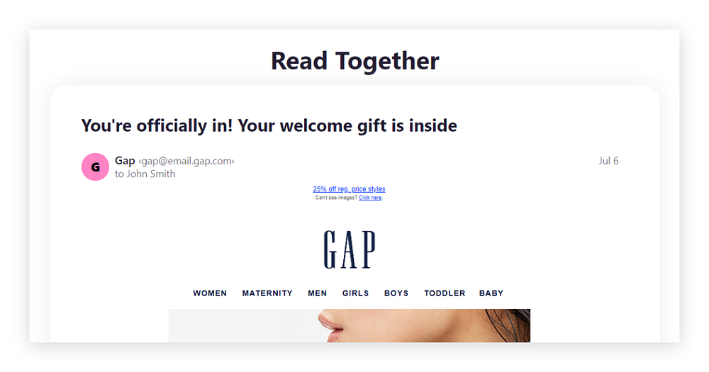 Read together functionality in Hey.