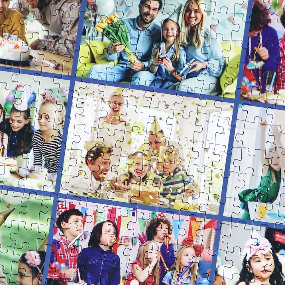 Photo Collage Puzzles. Photo Collage Puzzles are fun and… by Tommy