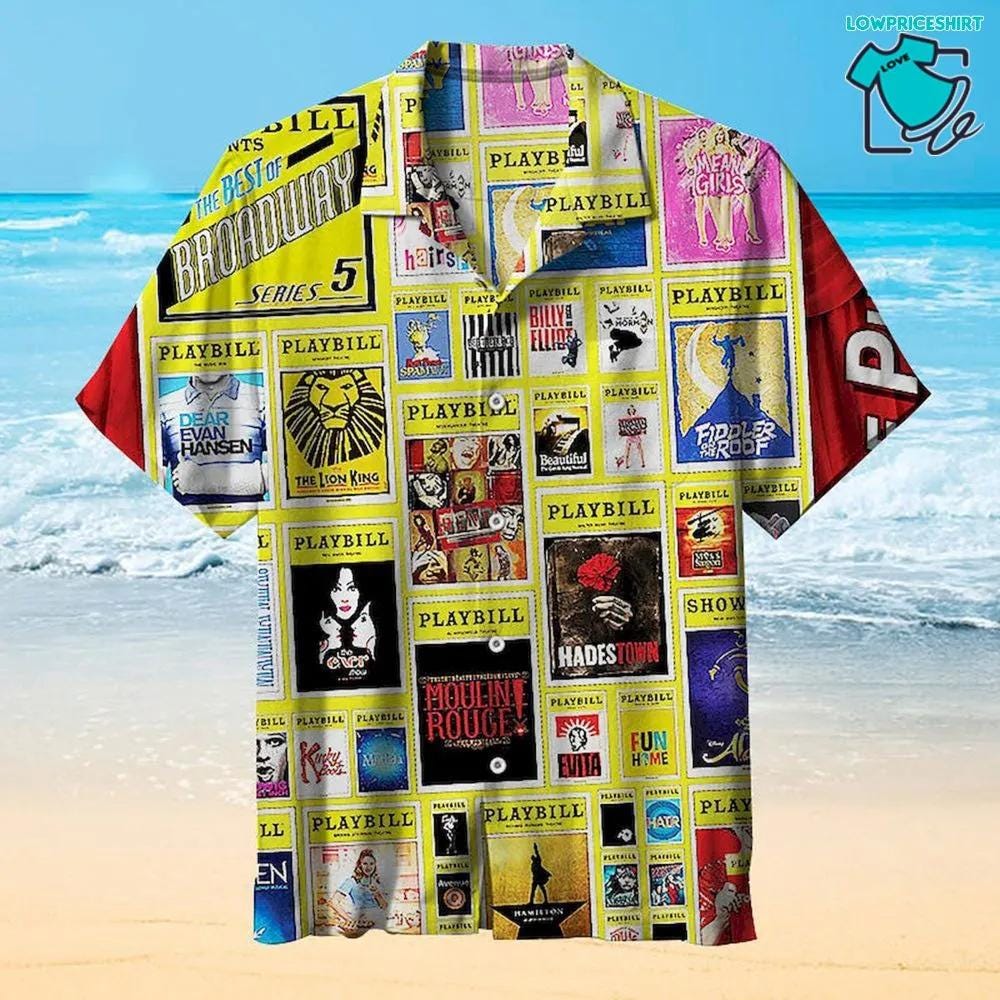 Broadway Musical Theater Hawaiian Aloha Shirt | by Donald Lay | Jan ...