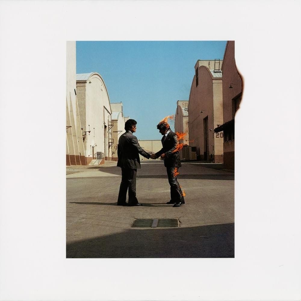 Pink Floyd - Wish You Were Here - Album Cover Art - Rock Music