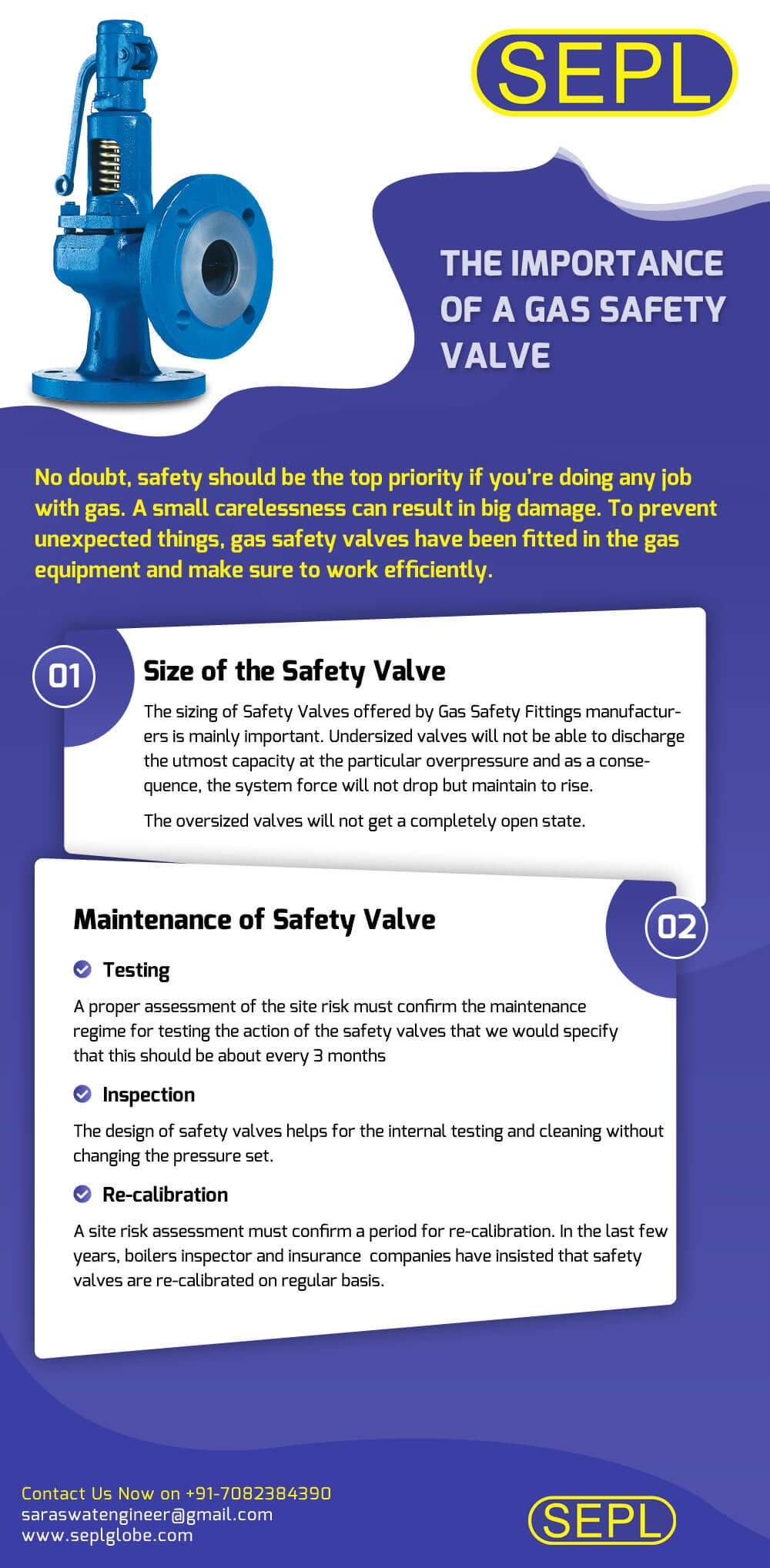 The Importance of a Gas Safety Valve by SARASWAT ENGINEERS PRIVATE