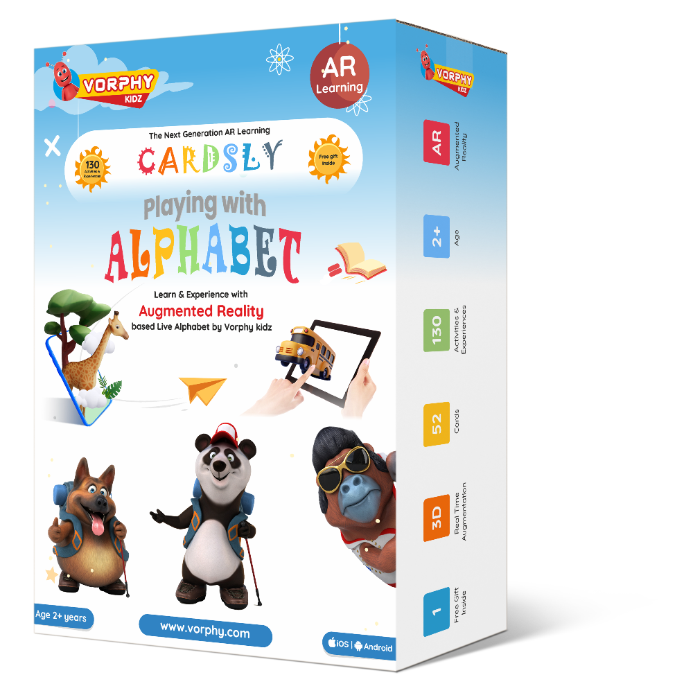 How Kids Improve Learning with AR Based Flashcards by Vorphy Medium