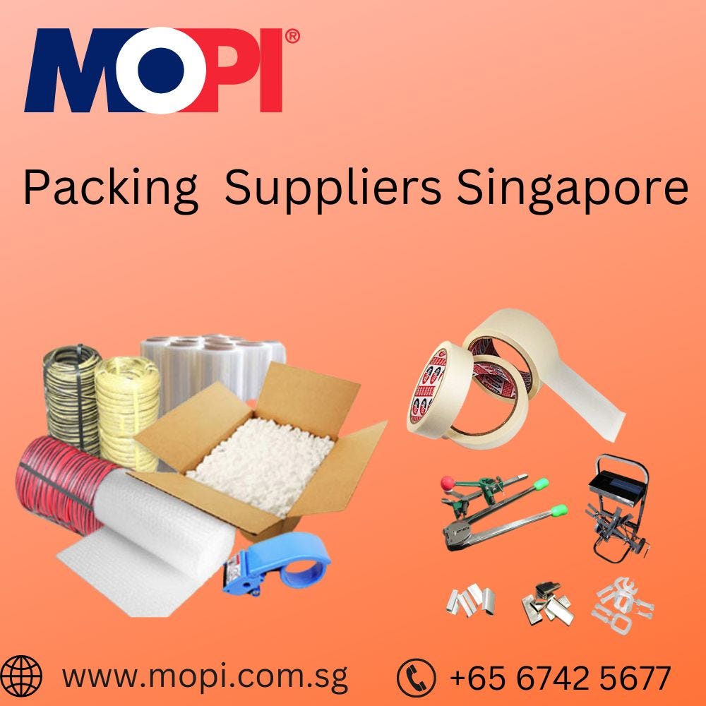 Packing Materials and Masking Tape Supplier in Singapore by Rissa Ang
