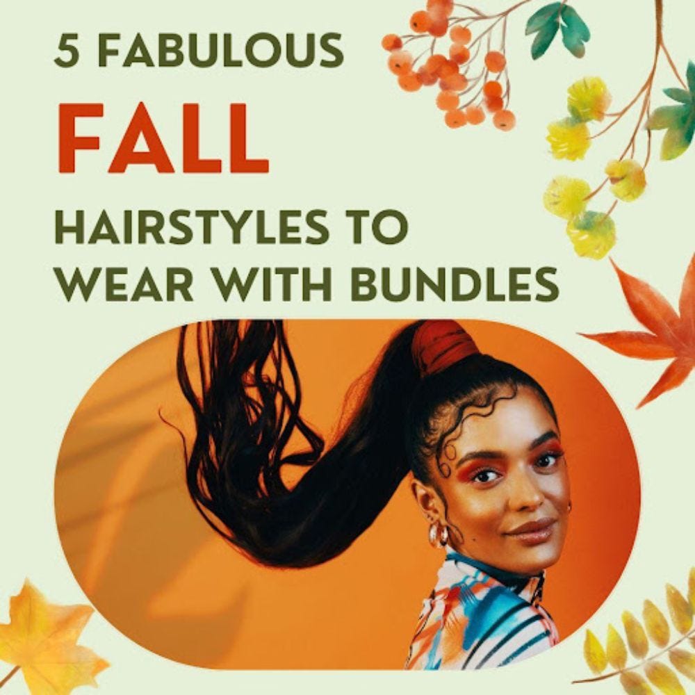 5 Fabulous Fall Hairstyles To Wear With Bundles by Kim Paul Medium