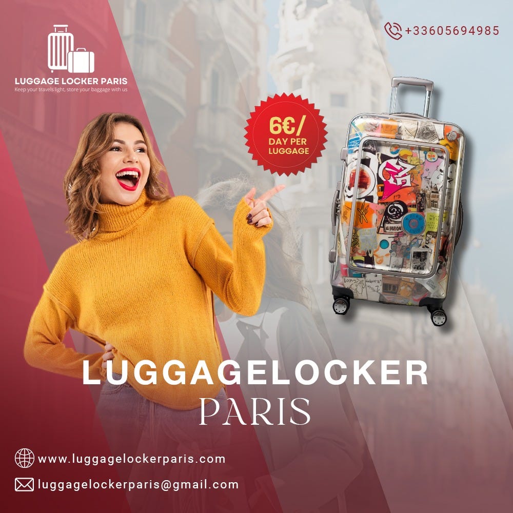 Secure Luggage Storage at Gare du Nord: Ideal for Your Visit to ...