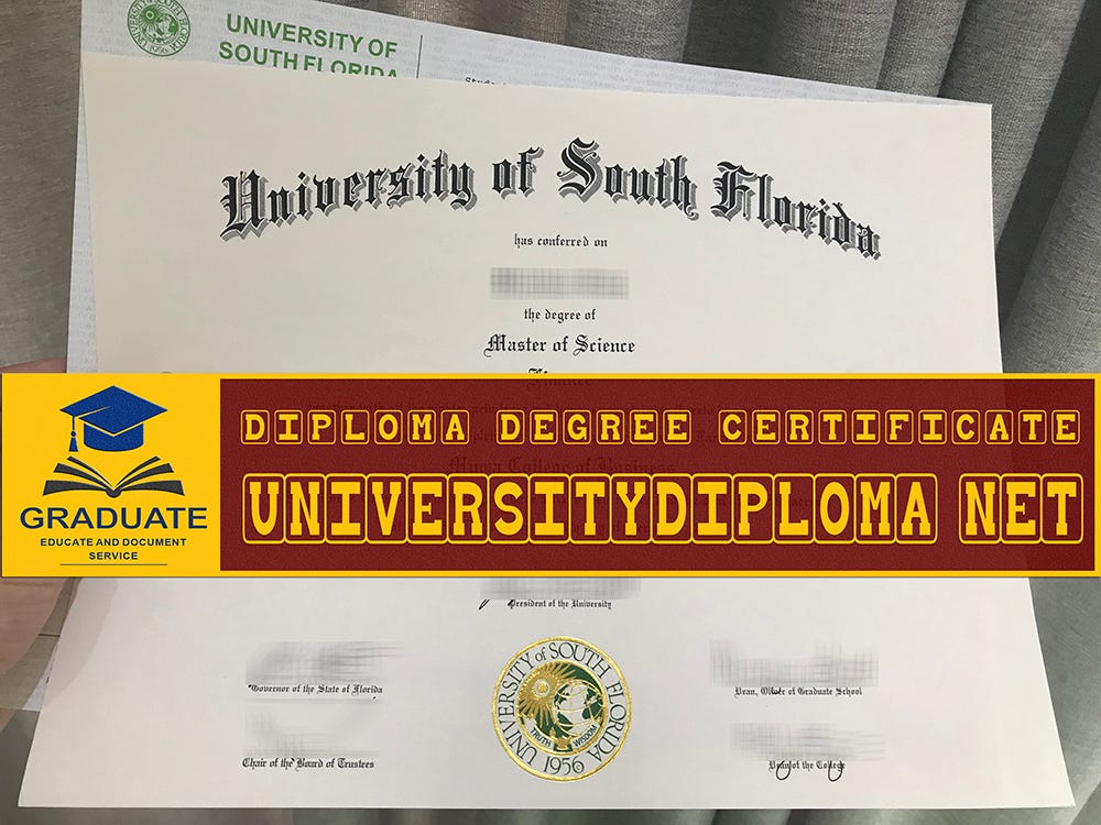 Buy Fake University of South Florida Diploma|Buy Fake University of
