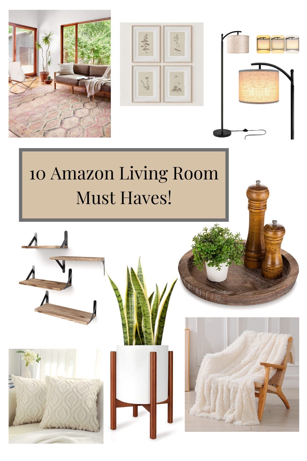 Top 10 Amazon Home Decor Products For Your Living Room by Cosmo and