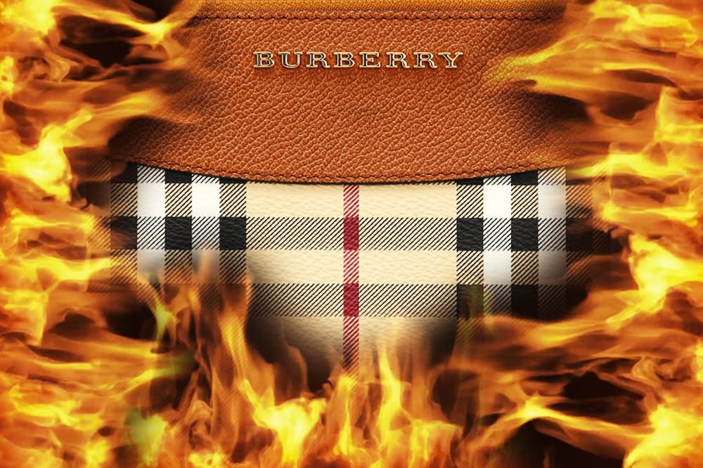 Burberry Under Attack for Burning $37.8 Million Worth of Unsold
