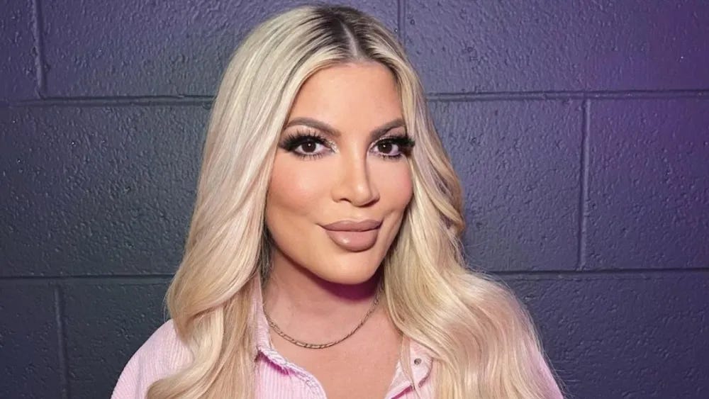 Tori Spelling, from Beverly Hills to living in a trailer with her five