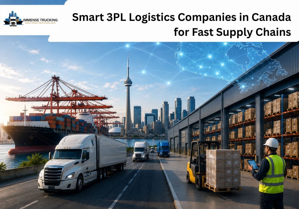 Smart 3PL Logistics Companies in Canada for Fast Supply Chains