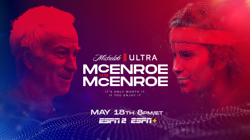 John McEnroe vs. Virtual John McEnroe ‘Time Travel’ Tennis Match to Air