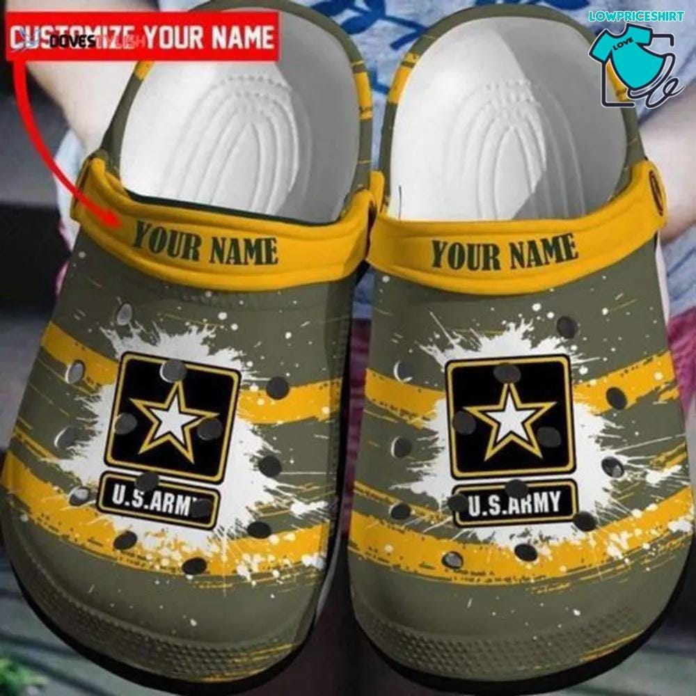 The Us Army Crocbland Crocs Clog Birthday Gift For Boy Girl Son ...