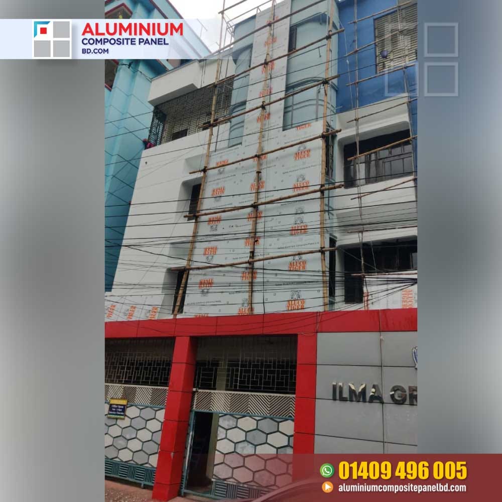 Aluco tiger Aluminium Composite Panel. Aluminium Composite Panel for Corporate Office. Aluminium Composite Panel for Palace. Red, White, Wooden Aluminium Composite Panel. Our unique design ACP will make your organization look professional and modern. We supply all types of Aluminium Composite Panel all over Bangladesh.