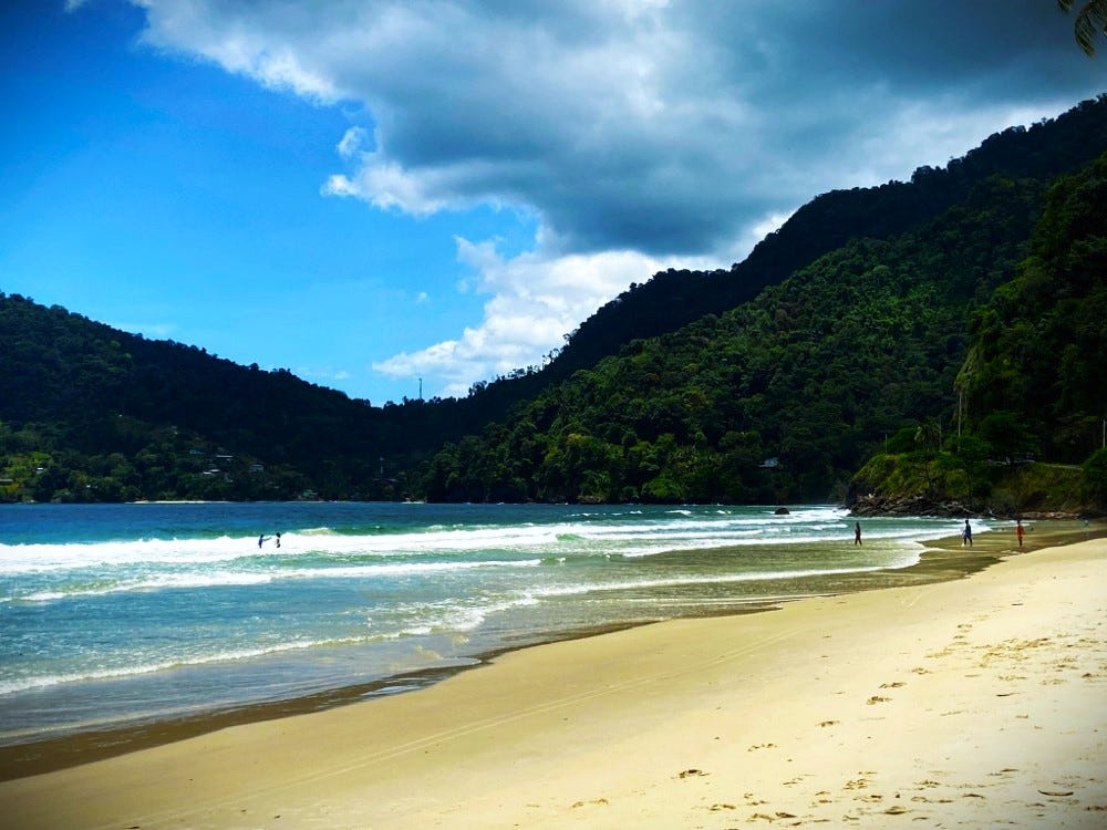 Majestic Maracas Beach, at Last!. Beach closures due to COVID made it a… |  by JoAnn Ryan | In Living Color | Medium