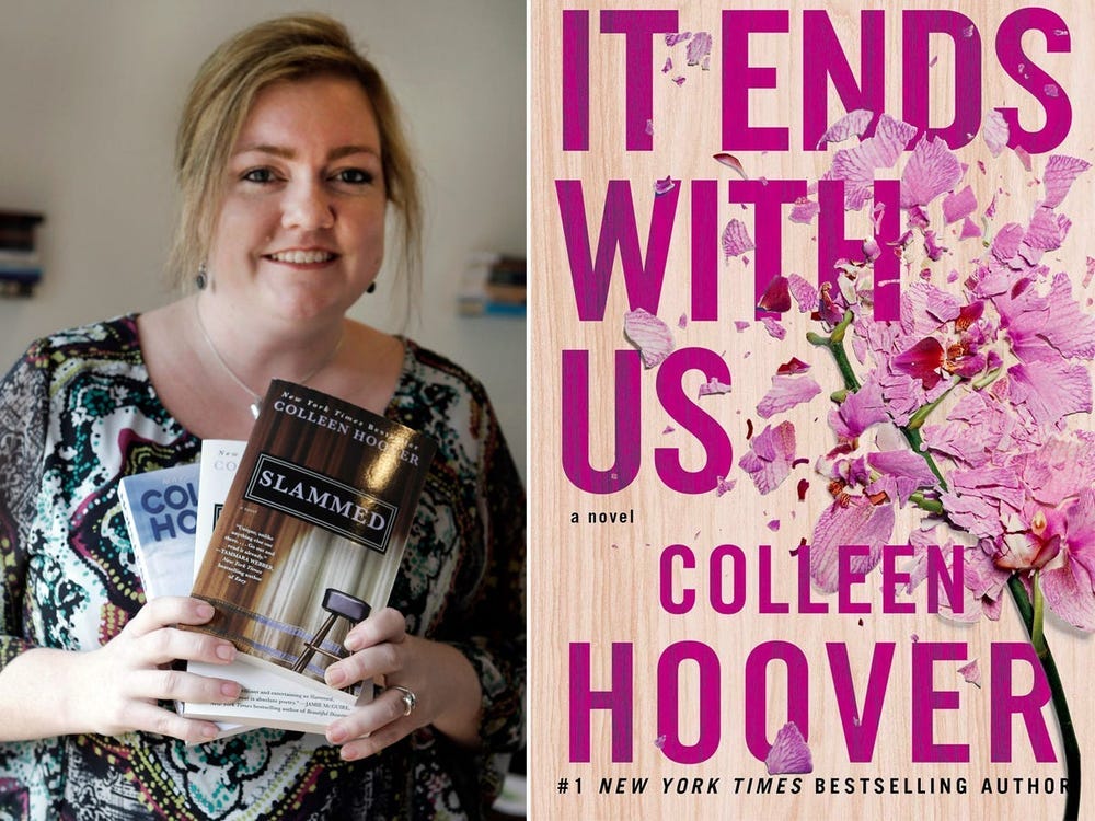 Colleen Hoover: It Ends Here. Colleen Hoover one of the most known…, by  Alissa Portillo, The Quaker Campus