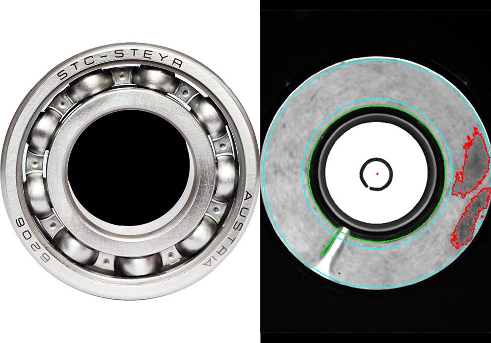 Bearing accessories machine vision inspection-vision camera for ...