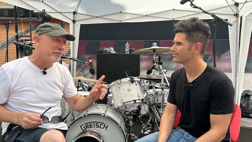 Intervista al grande batterista americano Gary Novak in tour con