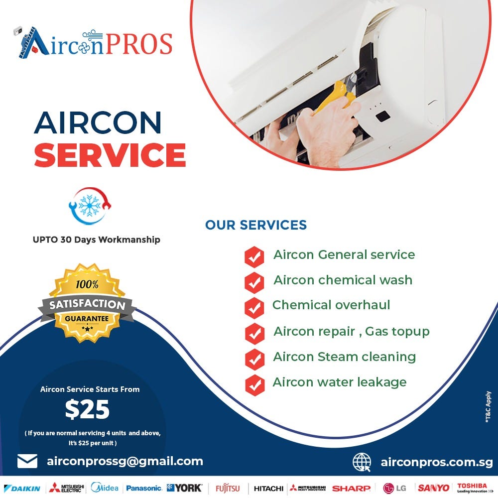 Aircon service| Best Aircon service Singapore - Airconprossingapore - Medium