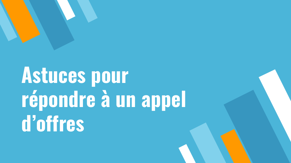 Astuces pour répondre efficacement à un appel d’offres | by Organilog