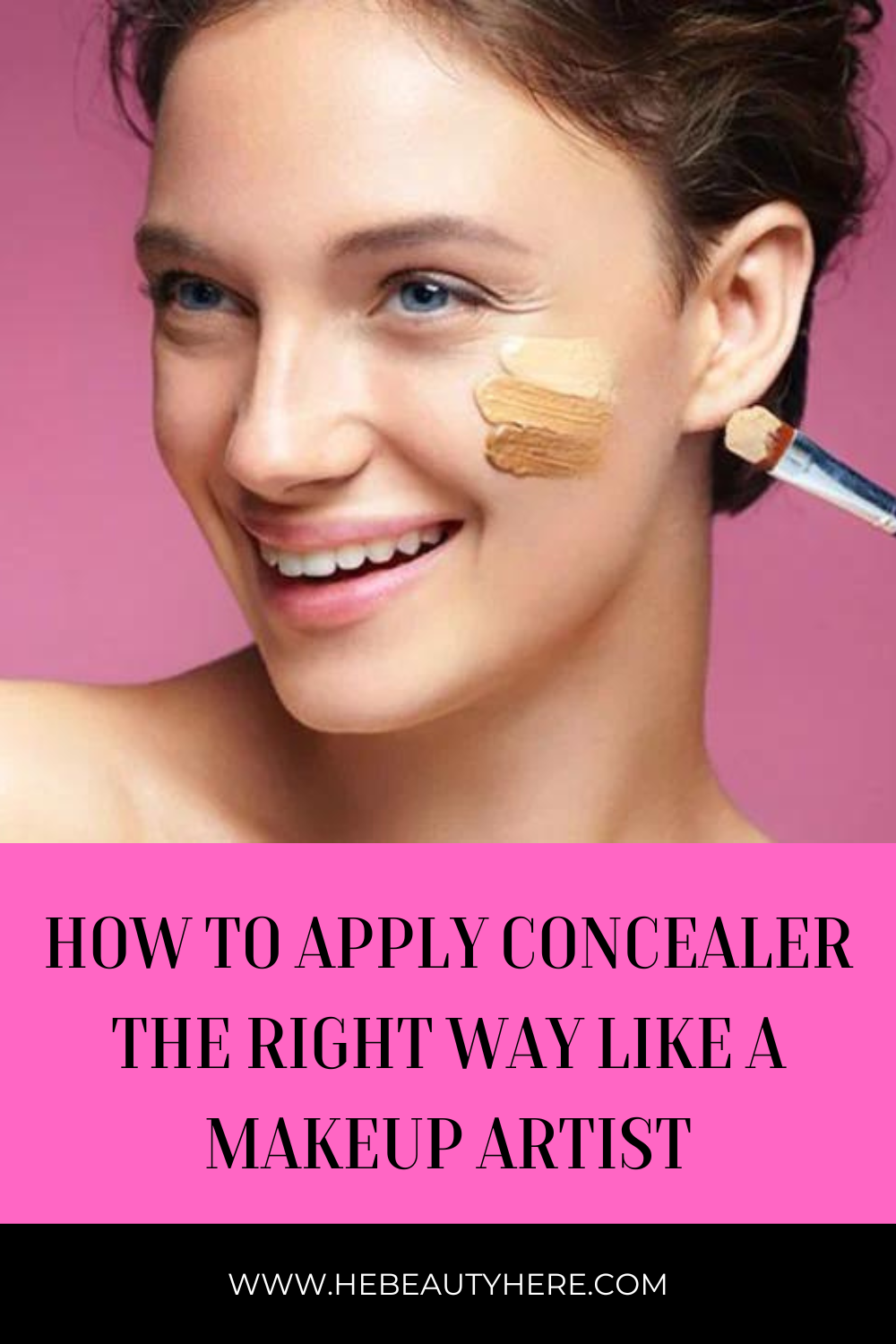 How to apply concealer the right way like a makeup artist by laura