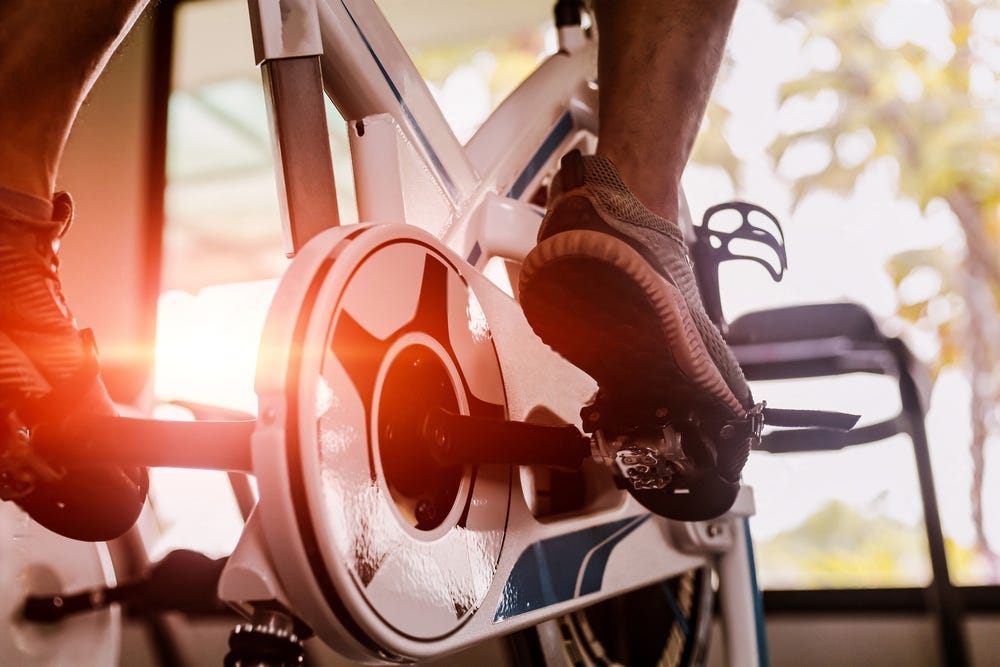 ajay fun and fitness exercise bike