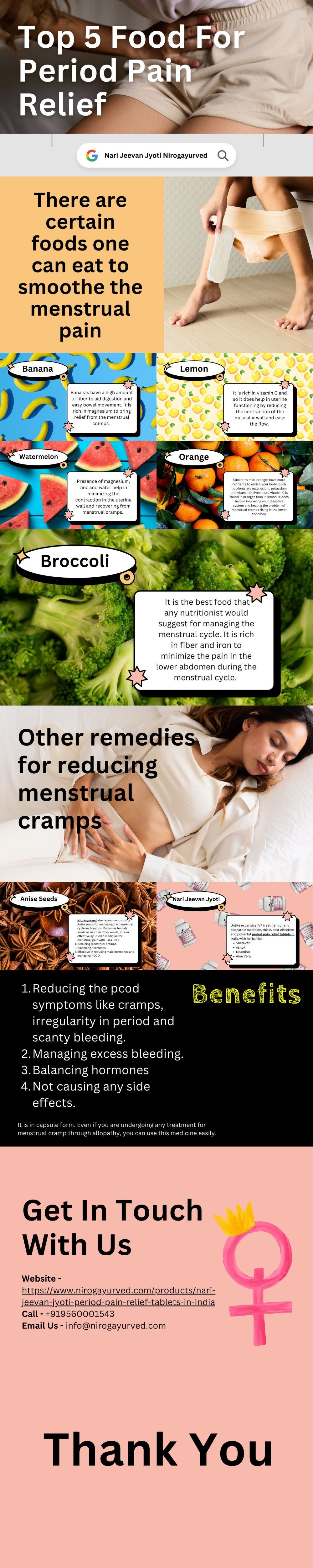 Top 5 Food For Period Pain Relief Priyasharmasatkartar Medium