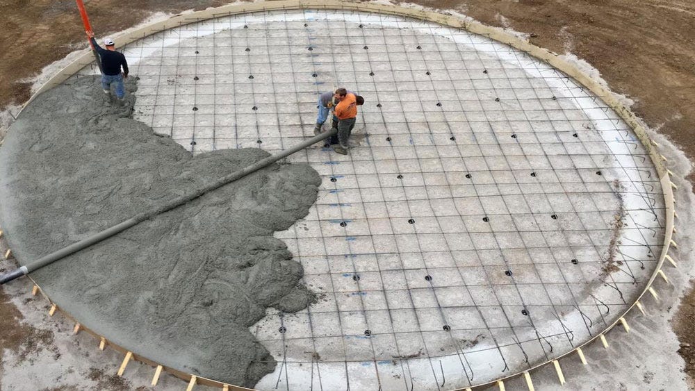 How to Pour a Concrete Slab Using Formwork Alumlight Medium