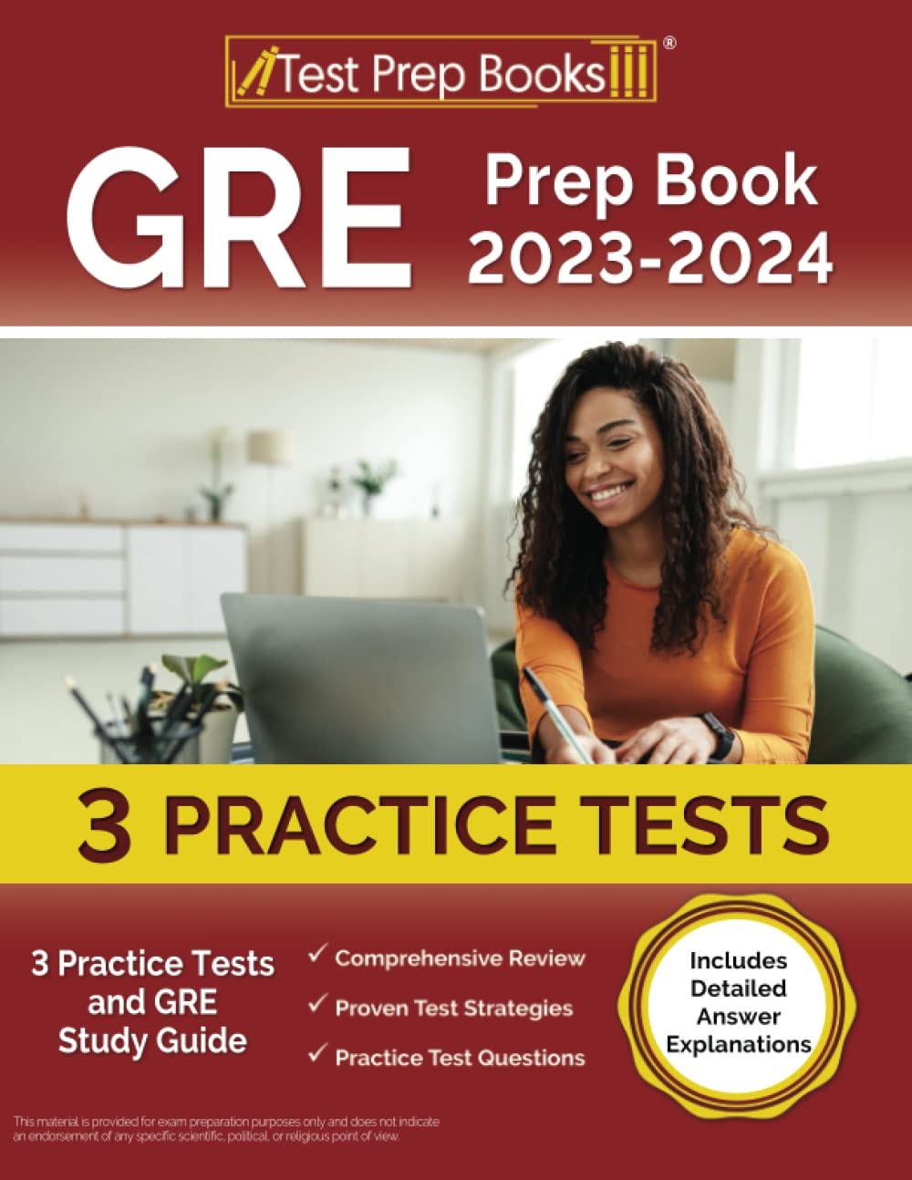 [EBOOK] GRE Prep Book 20232024 3 Practice Tests and GRE Study Guide