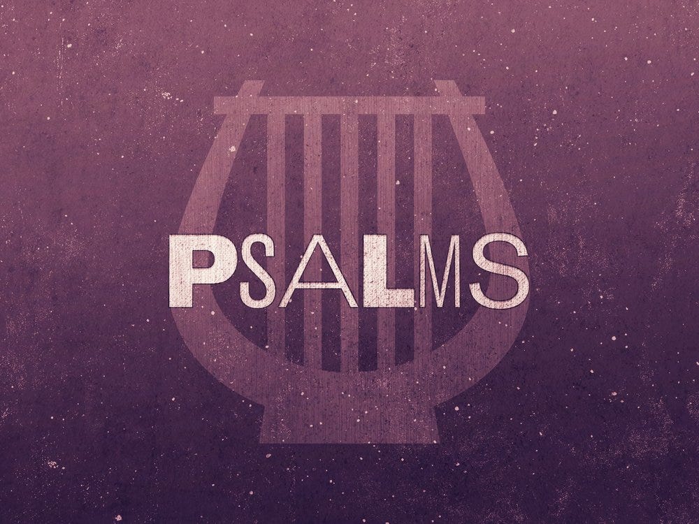 A Favourite Psalm. Last year at church, we had a… by Nathan Shipley