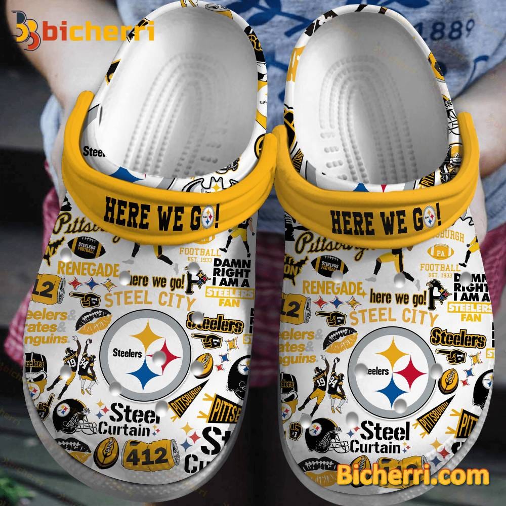 Pittsburgh Steelers Go Stell City Crocs Clogs | by Tagolife | Dec, 2023 ...