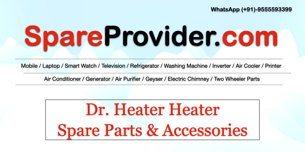 Dr. Heater Heater Spare Parts & Accessories | Heater Parts Price List