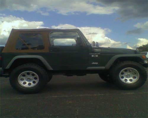 Jeep TJ Wrangler on 40 Inch Tires, by Local Find