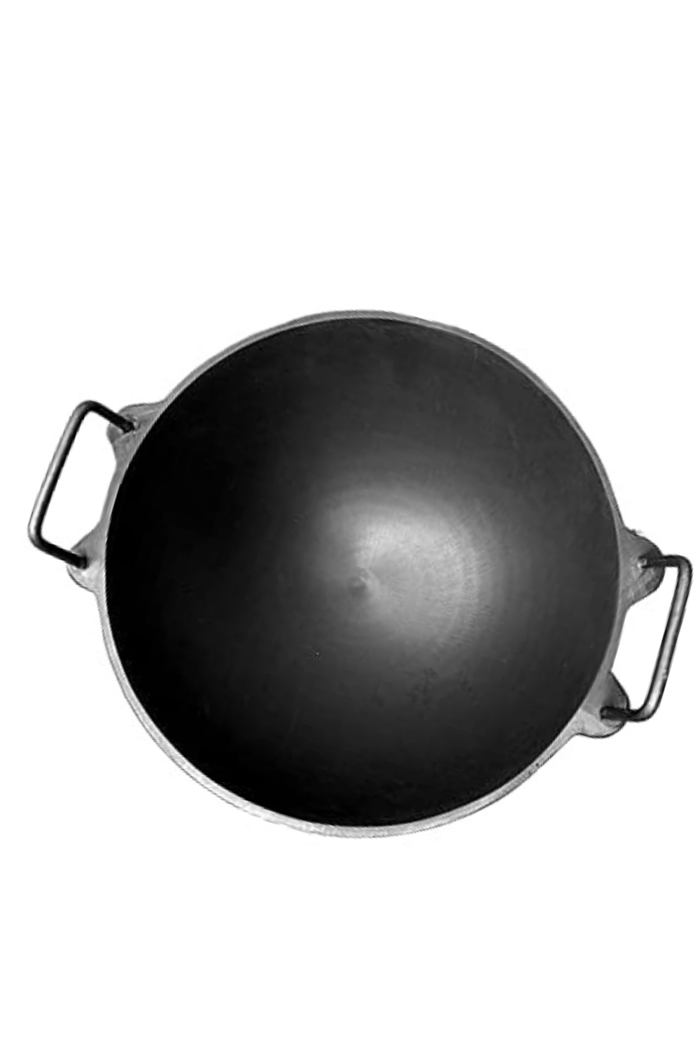 Bethel Kerala Cast Iron Kadai Size 10 and 8 Inch (Perfect for 4 Member