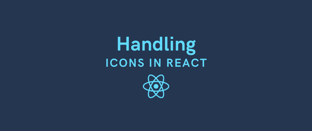 Handling Icons in React: Best Practices | by Sean Yasnogorodski | Medium