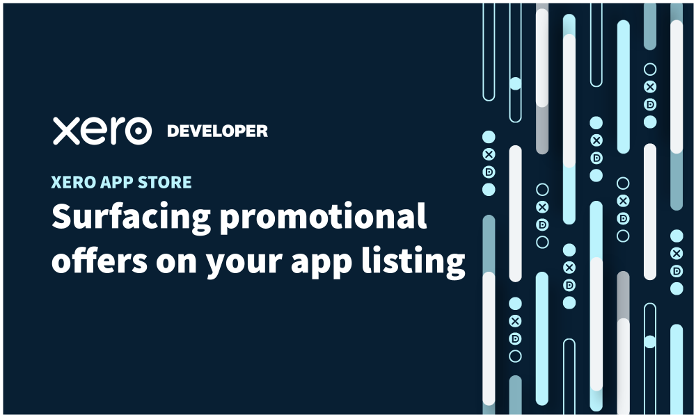 Surfacing offers on the Xero App Store