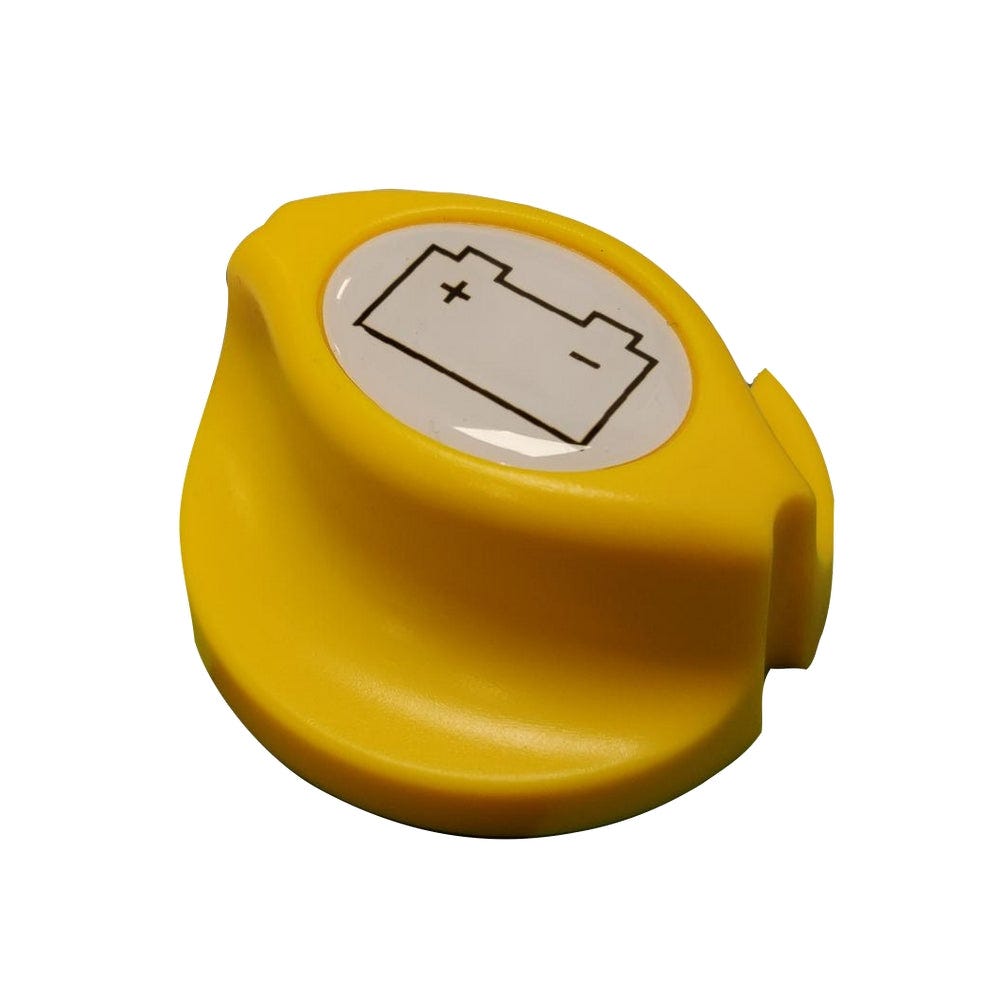 MINI BATTERY SWITCH PARALLEL KNOB YELLOW Furneaux Riddall Medium mini-battery-switch-parallel-knob-yellow-furneaux-riddall-medium