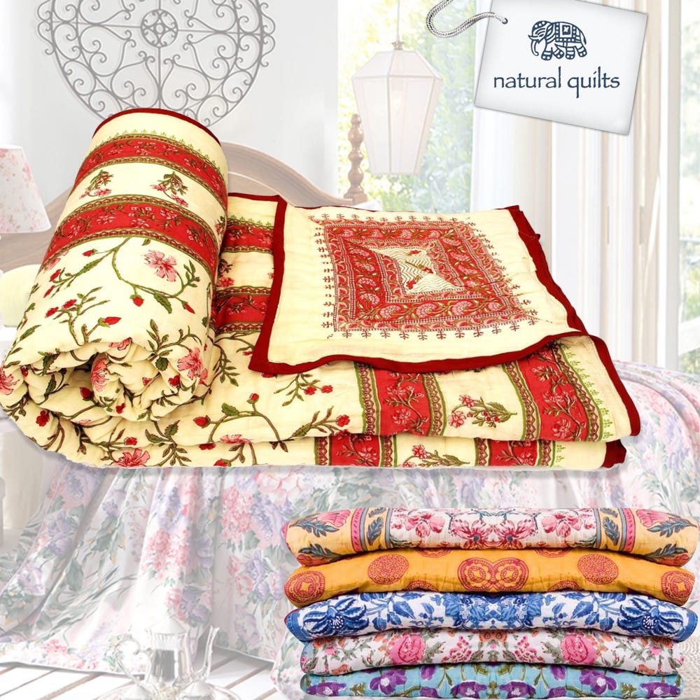 Handmade Quilts & Quillows by Natural Quilts Medium