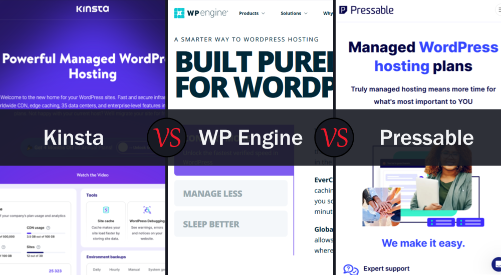 Kinsta vs WP Engine
